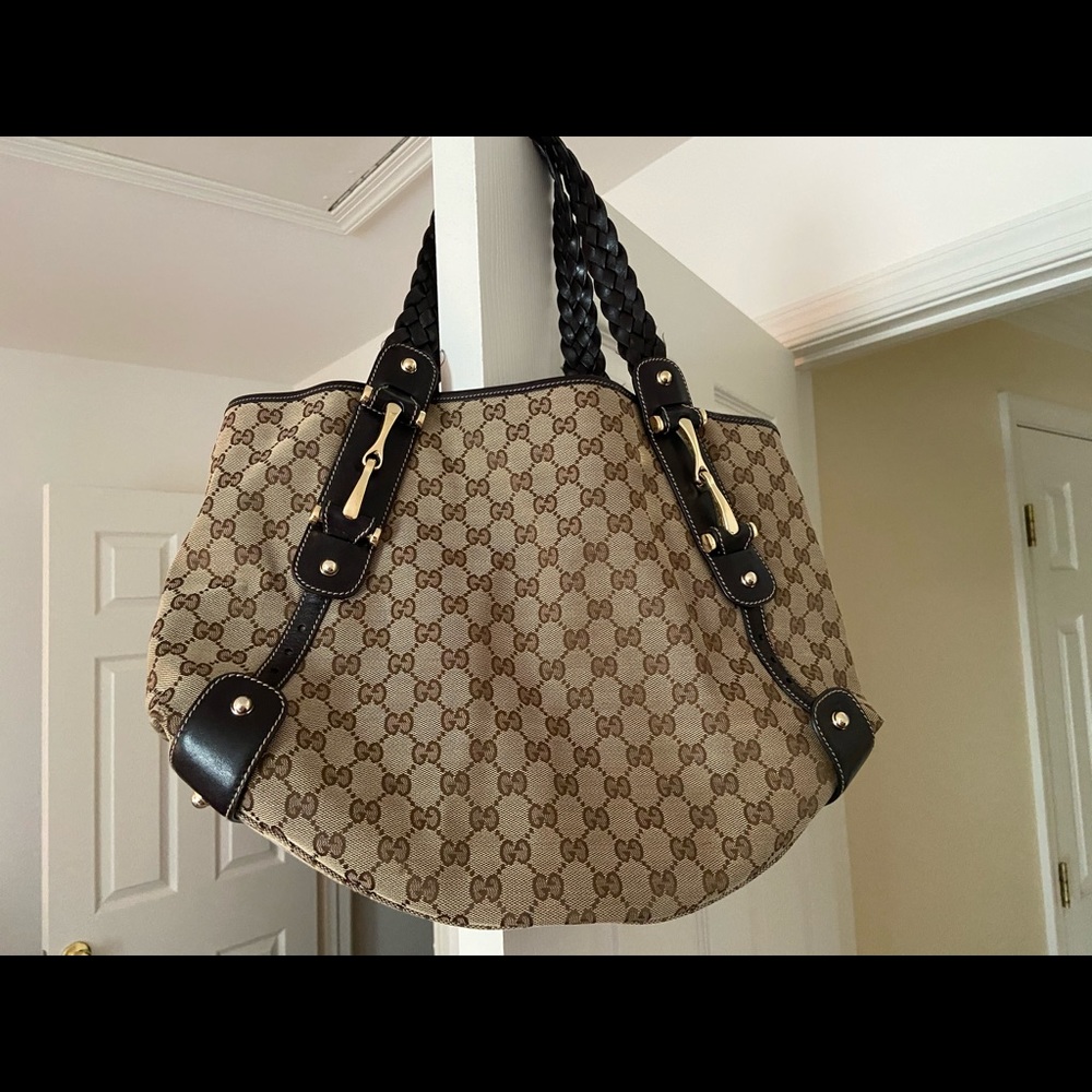 Gucci Pelham canvas handbag